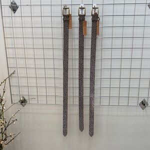 Leopard Print Women's Belt